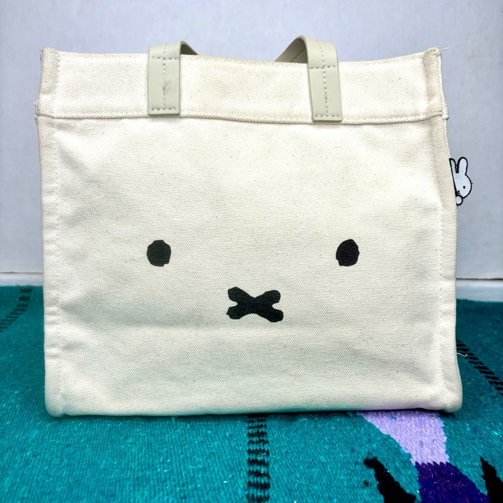 Miffy Face 2Way Tote Bag Shoulder Bag Handbag